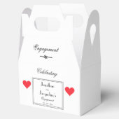 Ballotins Merci de la partie d'engagement cadeau élégant (Ouvert)