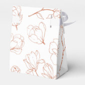 Ballotins Merci de Mariage blanc en terre cuite (Arrière)