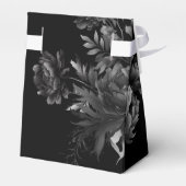 Ballotins Merci de Mariage noir gothique classique (Arrière)