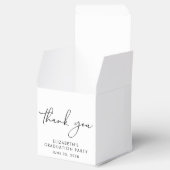 Ballotins Merci de partie de graduation de script chic (Ouvert)