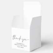 Ballotins Merci de partie de graduation de script chic (Ouvert)