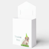 Ballotins Merci de partie de marionnettes de labrador mignon (Ouvert)