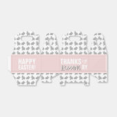 Ballotins "Merci de passer" Lapin Lapin Joyeux Pâques (Déplié)