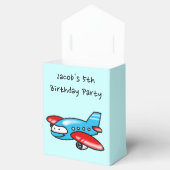 Ballotins Merci d'être venu à ma fête (avion) (Ouvert)
