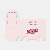 Ballotins Merci d'être venu à ma fête d'anniversaire (Déplié)