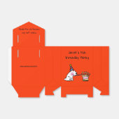 Ballotins Merci d'être venu à ma fête (gâteau) (Déplié)