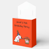 Ballotins Merci d'être venu à ma fête (gâteau) (Ouvert)