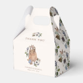 Ballotins Merci du Baby shower de la crèche de Boho neutre (Verso)