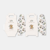 Ballotins Merci du Baby shower de la crèche de Boho neutre (Déplié)