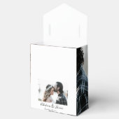 Ballotins Merci Elegant Calligraphie Photo (Ouvert)