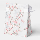 Ballotins Merci en marbre cerisier en fleurs d'abricot (Arrière)