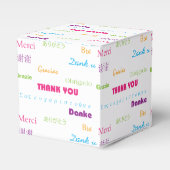 Ballotins Merci en plusieurs langues (Verso)