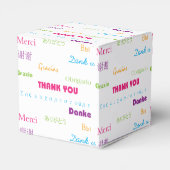 Ballotins Merci en plusieurs langues (Arrière)