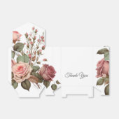 Ballotins Merci Fête Favoriser boîte cadeau (Déplié)