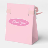 Ballotins Merci fille rose mignonne (Arrière)