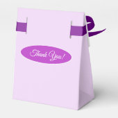 Ballotins Merci fille violette mignonne (Arrière)