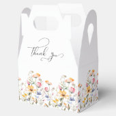 Ballotins Merci Fleur sauvage Mariage de  de  d'aquarelle (Ouvert)