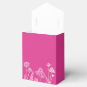 Ballotins Merci Fleur sauvage rose chaud (Ouvert)