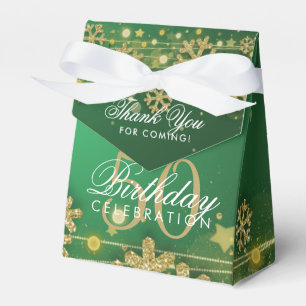 Ballotins Merci Gold Green Winter 50e anniversaire