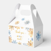 Ballotins Merci Golden Snowflakes (Arrière)