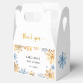 Ballotins Merci Golden Snowflakes (Ouvert)