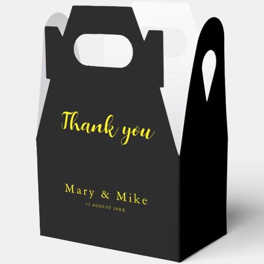 Ballotins Merci Grand Ballotin Gable pour n'importe quelle o (Ouvrir)