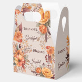 Ballotins Merci Grategul Béni Floral Thanksgiving (Ouvert)