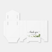 Ballotins Merci Greenery Mariage (Déplié)