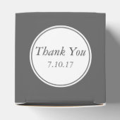 Ballotins Merci Mariage des orchidées blanches (Haut)