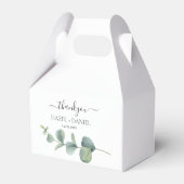 Ballotins Merci Mariage Eucalyptus (Arrière)