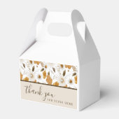 Ballotins Merci mariage favoris boîtes (Arrière)