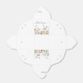 Ballotins Merci Mariage Fleur sauvage dynamique (Déplié)