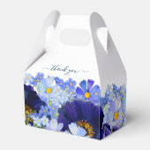 Ballotins Merci Mariage Fleur sauvage moderne (Arrière)