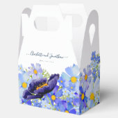 Ballotins Merci Mariage Fleur sauvage moderne (Ouvert)