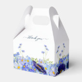 Ballotins Merci Mariage floral Boho (Arrière)