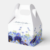 Ballotins Merci Mariage floral Boho (Verso)