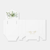 Ballotins Merci mariage moderne Eucalyptus Ballotin (Déplié)