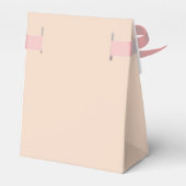 Ballotins Merci mariage Rose Parties scintillant or Confetti (Arrière)