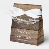 Ballotins Merci Mariage rustique (Verso)