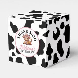 Ballotins Merci Moo Baby Cow Imprimer