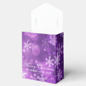 Ballotins Merci Noël Fête Étincelle violette (Ouvert)