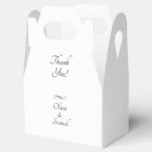 Ballotins Merci, Noir Blanc, Mariage (Ouvert)