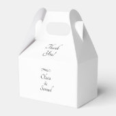 Ballotins Merci, Noir Blanc, Mariage (Verso)