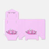 Ballotins Merci personnalisé Cinderella Chaussure Ballotin r (Déplié)