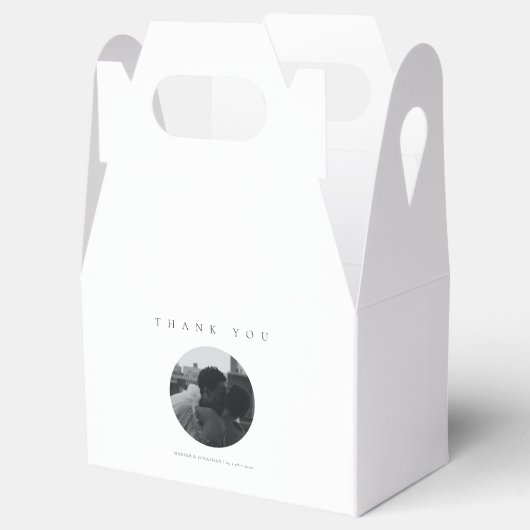 Ballotins Merci photo minime Favoriser les boîtes (Ouvert)