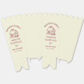 Ballotins Merci Popping Fall Houseéchauffing Party Popcorn (Déplié)