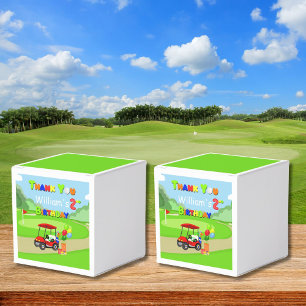 Ballotins Merci pour le 2ème anniversaire du chariot de golf
