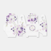 Ballotins Merci pour le flottement par papillon violet (Déplié)