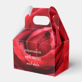 Ballotins "Merci pour le partage" Rose rouge (Arrière)