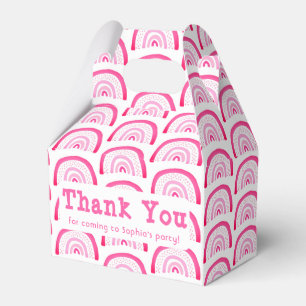 Ballotins Merci Rainbow personnalisable Anniversaire